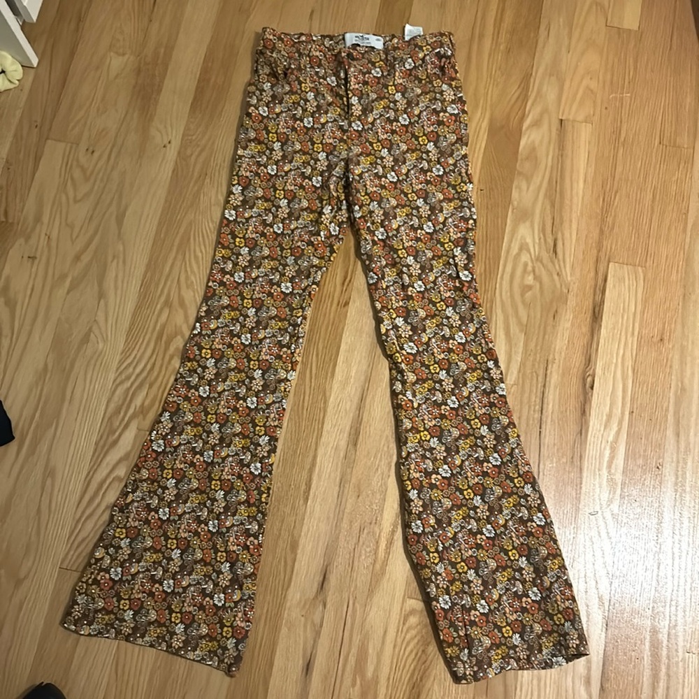 Vintage style bell bottoms pants